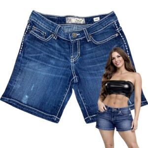 BKE Denim Payton Stretch Jean Shorts Women’s Size 25x7 EUC